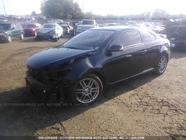 JTKDE167X80246426 - 2008 TOYOTA SCION TC 黑色 照片 2