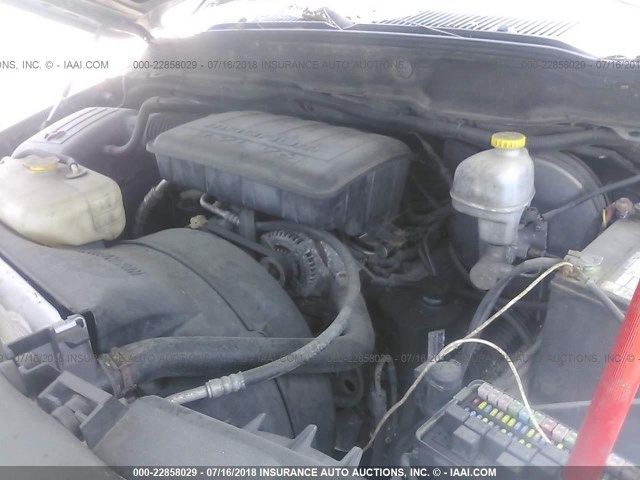 1D7HA16K74J193476 - 2004 DODGE RAM 1500 ST GRAY photo 10