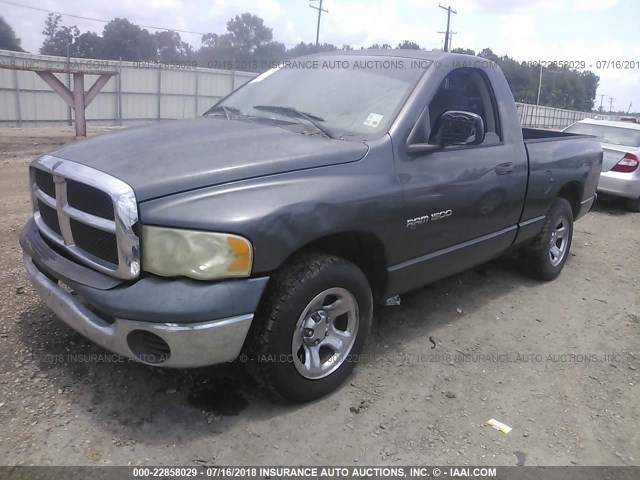 1D7HA16K74J193476 - 2004 DODGE RAM 1500 ST GRAY photo 2