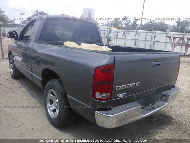 1D7HA16K74J193476 - 2004 DODGE RAM 1500 ST GRAY photo 3