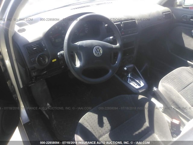 WVWGC21J9YW278929 - 2000 VOLKSWAGEN GOLF GLS GRAY photo 5