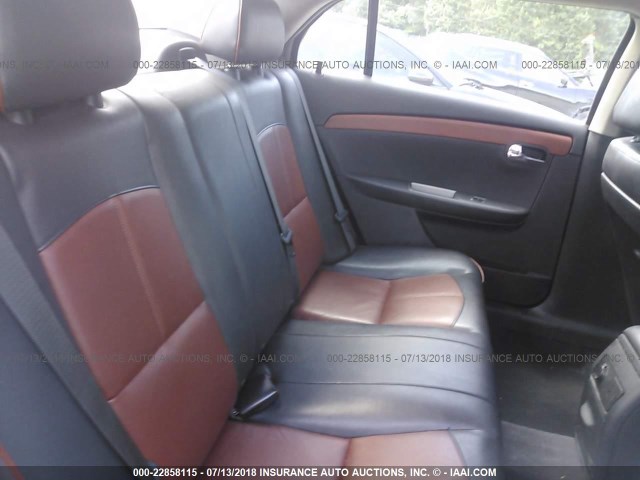 1G1ZE5EB8AF321825 - 2010 CHEVROLET MALIBU LTZ ვერცხლისფერი ფოტო 8