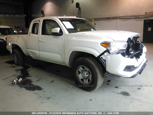 5TFRX5GN8GX073202 - 2016 TOYOTA TACOMA ACCESS CAB/SR/SR5 თეთრი ფოტო 1