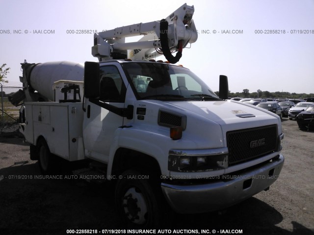 1GDE5C1277F413075 - 2007 GMC C5500 C5C042 WHITE photo 1