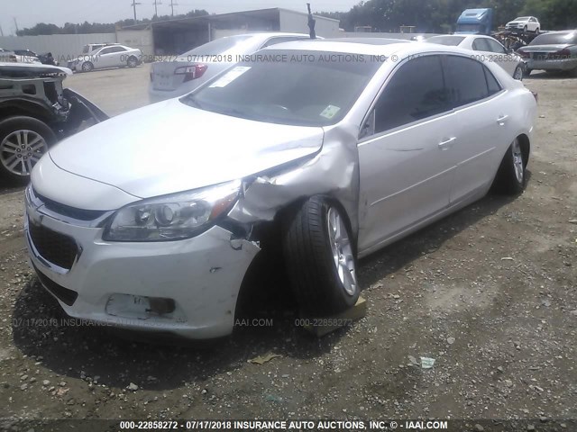 1G11C5SL2FF120199 - 2015 CHEVROLET MALIBU 1LT 白色 照片 2