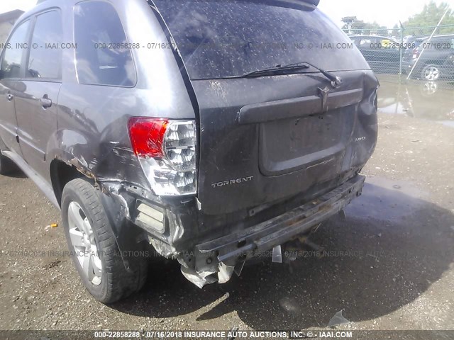 2CKDL73FX76017433 - 2007 PONTIAC TORRENT GRAY photo 6