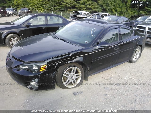 2G2WR524251149345 - 2005 PONTIAC GRAND PRIX GTP BLACK photo 2