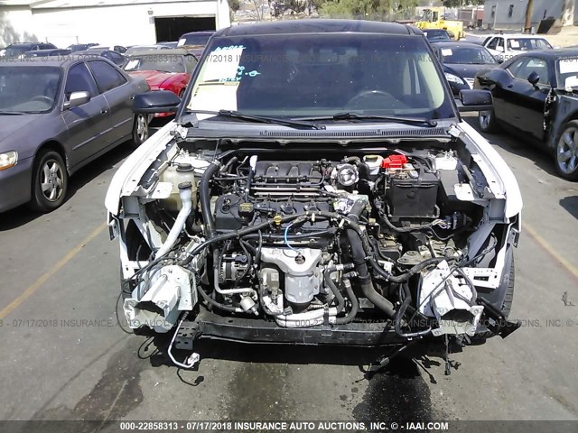 2FMGK5D8XDBD09383 - 2013 FORD FLEX LIMITED WHITE photo 6