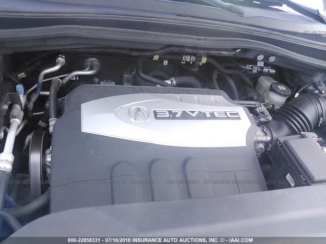 2HNYD28699H513391 - 2009 ACURA MDX TECHNOLOGY Light Blue photo 10