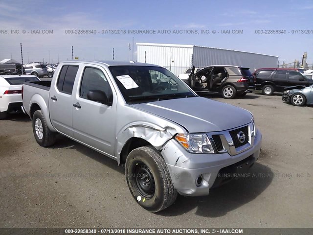 1N6AD0EV3FN704358 - 2015 NISSAN FRONTIER S/SV/SL/PRO-4X SILVER photo 1