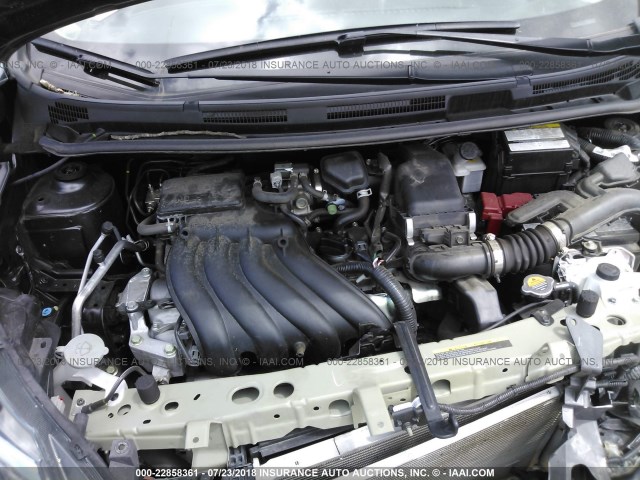 3N1CE2CP7HL375596 - 2017 NISSAN VERSA NOTE S/S PLUS/SV/SL/SR Light Blue photo 10