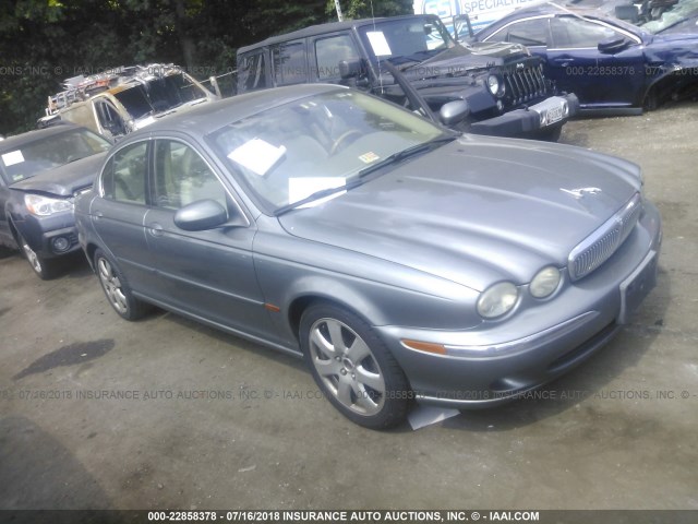 SAJEA51C04WE17554 - 2004 JAGUAR X-TYPE 3.0 GRAY photo 1