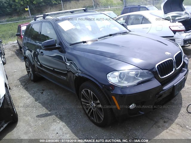 5UXZV4C59CL763787 - 2012 BMW X5 XDRIVE35I BLACK photo 1