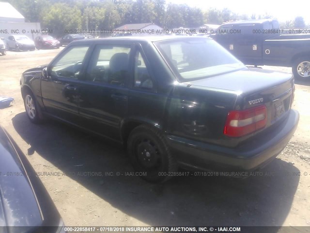 YV1LS5671W2528436 - 1998 VOLVO S70 GLT GREEN photo 3