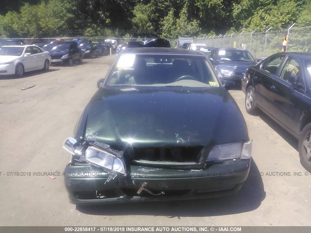 YV1LS5671W2528436 - 1998 VOLVO S70 GLT GREEN photo 6