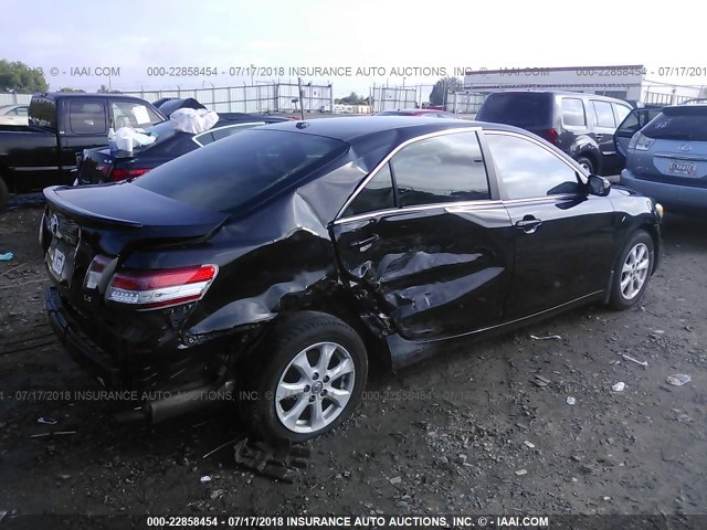 4T4BF3EK8AR051020 - 2010 TOYOTA CAMRY SE/LE/XLE 黑色 照片 4