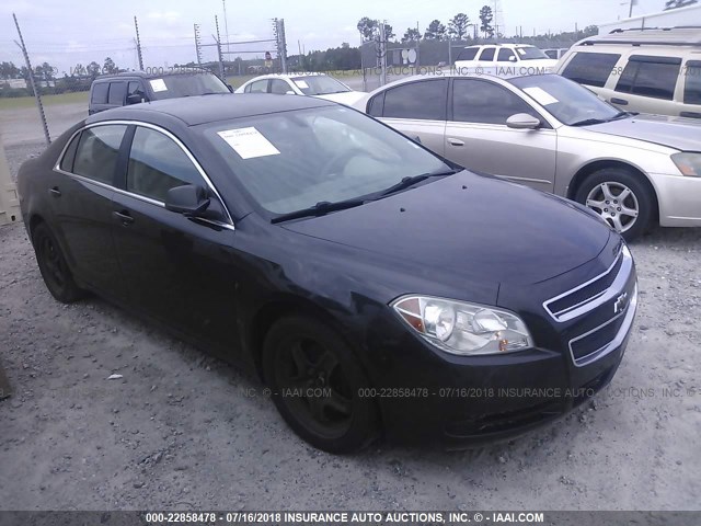 1G1ZA5EU8BF171939 - 2011 CHEVROLET MALIBU LS 黑色 照片 1