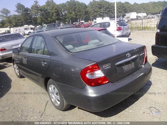 4T1BE32K64U834438 - 2004 TOYOTA CAMRY LE/XLE/SE 灰色 照片 3