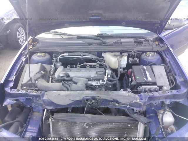 1G1ZS58FX7F240034 - 2007 CHEVROLET MALIBU LS BLUE photo 10