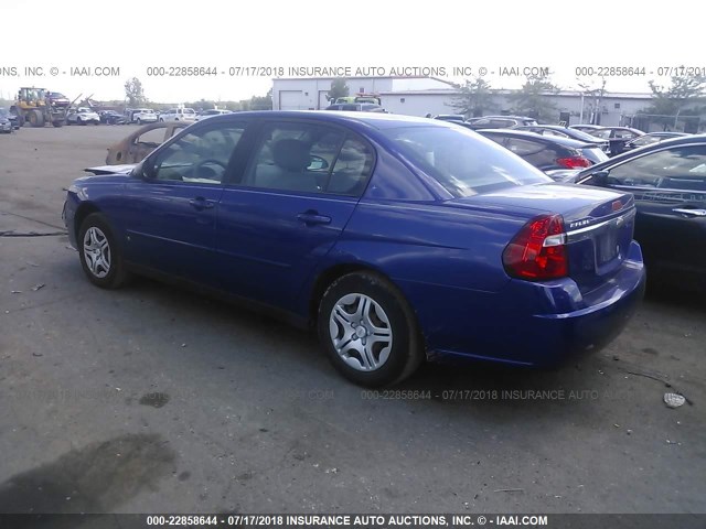 1G1ZS58FX7F240034 - 2007 CHEVROLET MALIBU LS BLUE photo 3