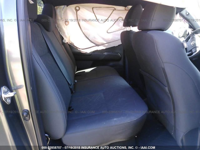 3TMDZ5BNXHM029334 - 2017 TOYOTA TACOMA DBL CAB/SR5/TRD SPORT/OR GRAY photo 8