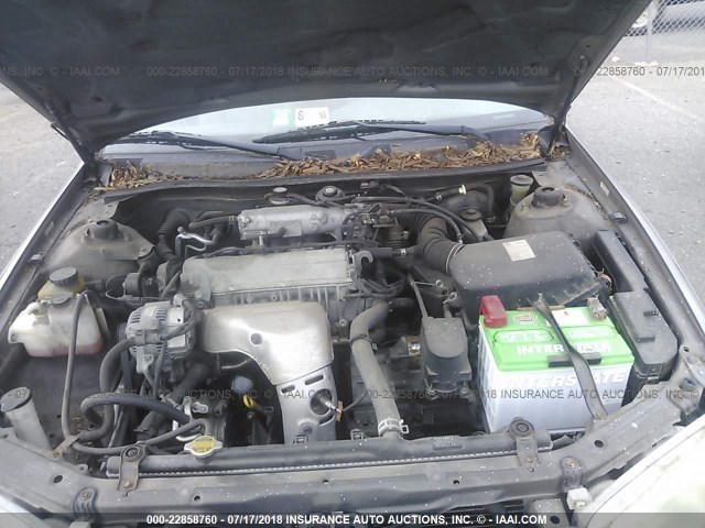 4T1BG22K61U117523 - 2001 TOYOTA CAMRY CE/LE/XLE GRAY photo 10