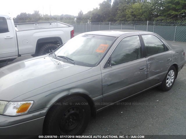 4T1BG22K61U117523 - 2001 TOYOTA CAMRY CE/LE/XLE GRAY photo 6