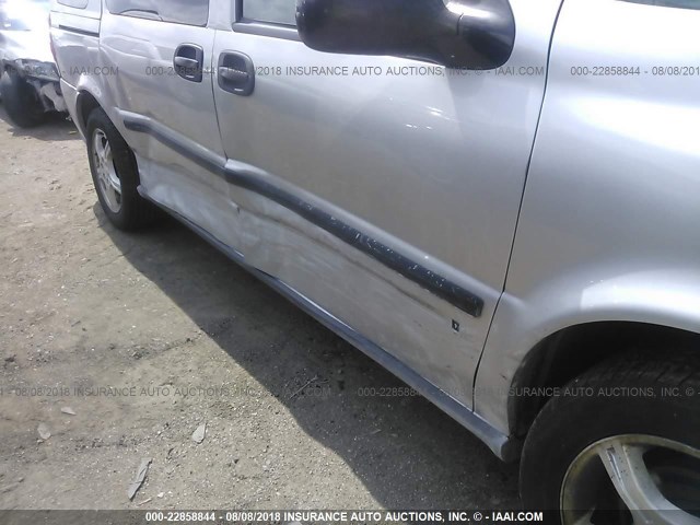 1GNDV23177D189825 - 2007 CHEVROLET UPLANDER LS Gümüş foto 6