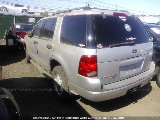 1FMDU73E44ZB45206 - 2004 FORD EXPLORER XLT/XLT SPORT/NBX 银色 照片 3