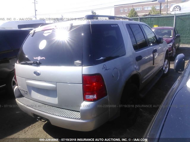 1FMDU73E44ZB45206 - 2004 FORD EXPLORER XLT/XLT SPORT/NBX 银色 照片 4