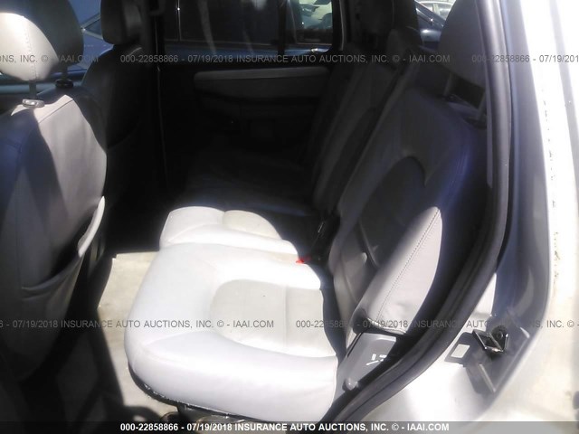 1FMDU73E44ZB45206 - 2004 FORD EXPLORER XLT/XLT SPORT/NBX 银色 照片 8