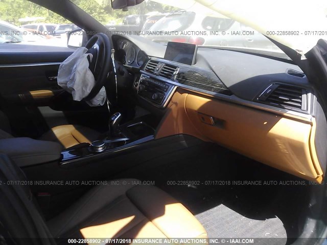 WBA4C9C59GG137182 - 2016 BMW 428 XI/GRAN COUPE/SULEV მუქი ლურჯი ფოტო 5