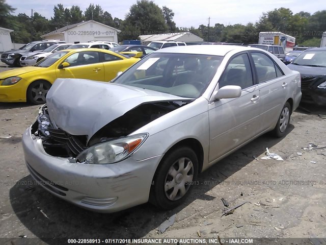 4T1BE32K84U913447 - 2004 TOYOTA CAMRY LE/XLE/SE Сұр фото 2