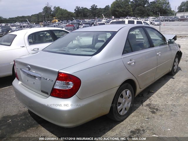 4T1BE32K84U913447 - 2004 TOYOTA CAMRY LE/XLE/SE Сұр фото 4