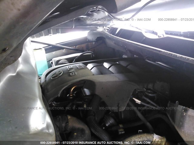 5TFRM5F15CX041390 - 2012 TOYOTA TUNDRA DOUBLE CAB SR5 GRAY photo 10