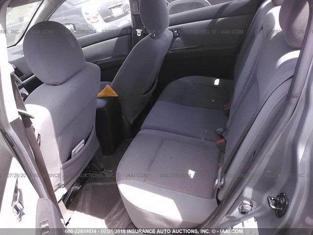 3N1AB6AP7AL669676 - 2010 NISSAN SENTRA 2.0/2.0S/SR/2.0SL GRAY photo 8