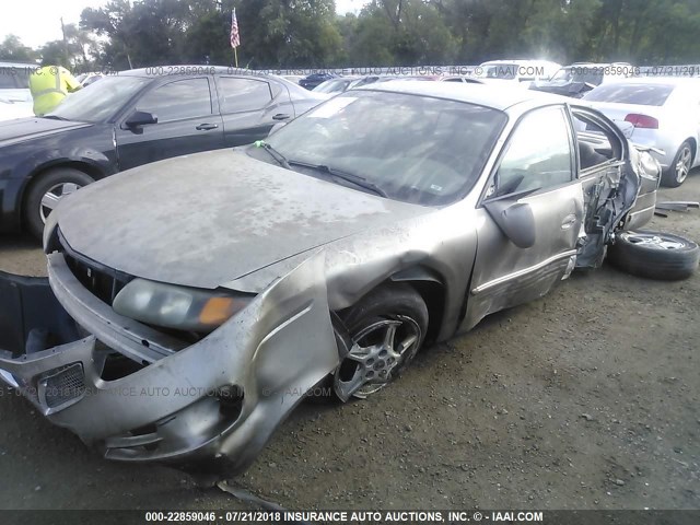 1G2HX54K424103137 - 2002 PONTIAC BONNEVILLE SE GOLD photo 2