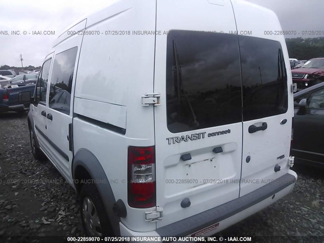 NM0LS6BN5DT151436 - 2013 FORD TRANSIT CONNECT XLT WHITE photo 6