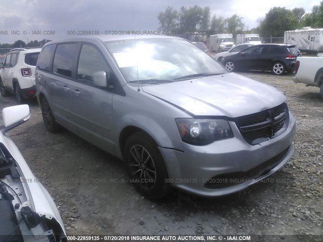 2C4RDGBGXFR691826 - 2015 DODGE GRAND CARAVAN SE GRAY photo 1