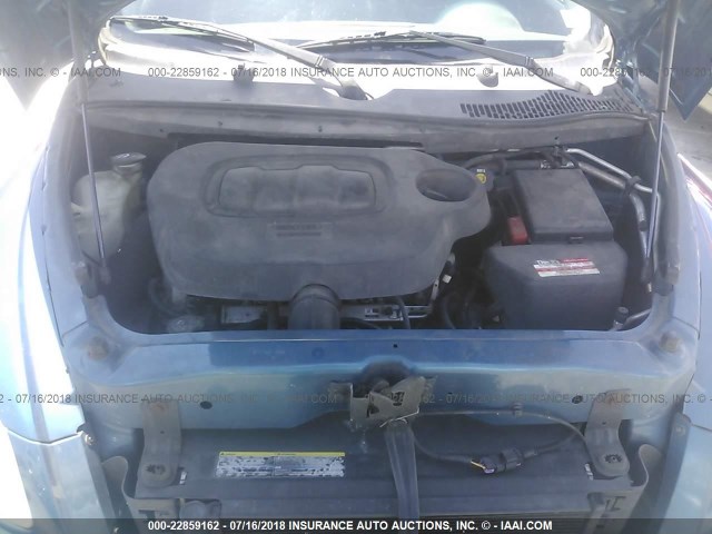 3GNCA13B19S624528 - 2009 CHEVROLET HHR LS BLUE photo 10