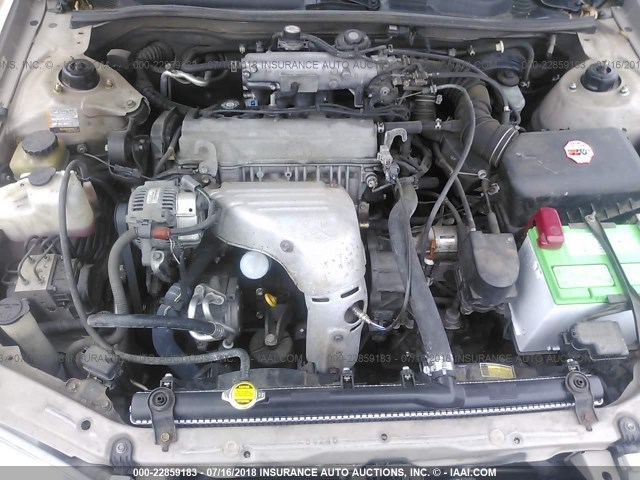 4T1BG22K51U805920 - 2001 TOYOTA CAMRY CE/LE/XLE 银色 照片 10
