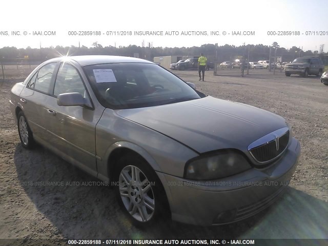 1LNHM87A15Y628464 - 2005 LINCOLN LS TAN photo 1