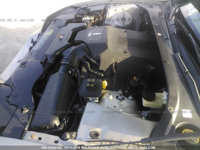 1LNHM87A15Y628464 - 2005 LINCOLN LS TAN photo 10