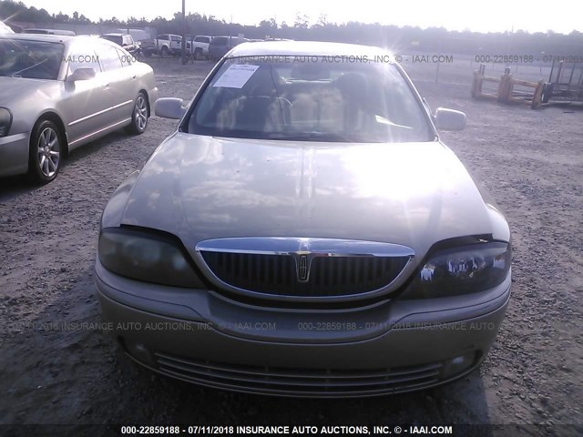 1LNHM87A15Y628464 - 2005 LINCOLN LS TAN photo 6
