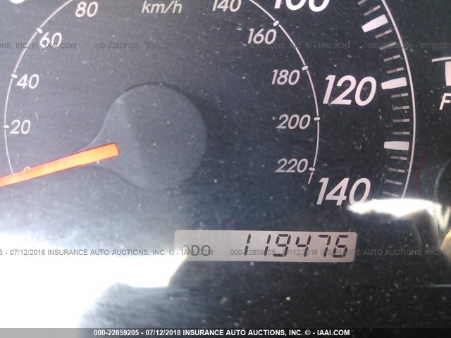 4T1BF32K22U515094 - 2002 TOYOTA CAMRY LE/XLE/SE ნაცრისფერი ფოტო 7