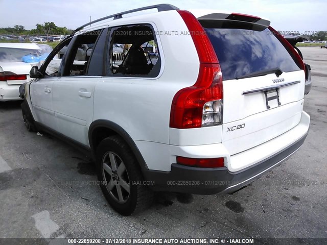 YV4CN982571354803 - 2007 VOLVO XC90 3.2 WHITE photo 3