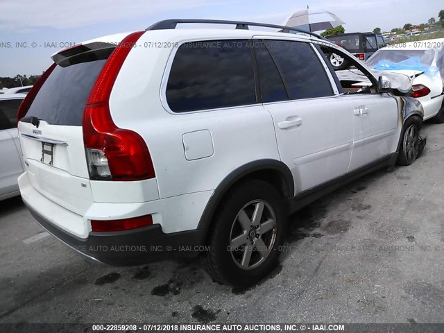 YV4CN982571354803 - 2007 VOLVO XC90 3.2 WHITE photo 4