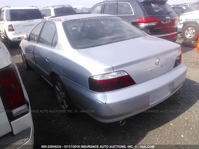 19UUA56802A057645 - 2002 ACURA 3.2TL TYPE-S SILVER photo 3