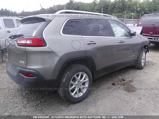 1C4PJMCB1HW602012 - 2017 JEEP CHEROKEE LATITUDE GRAY photo 4