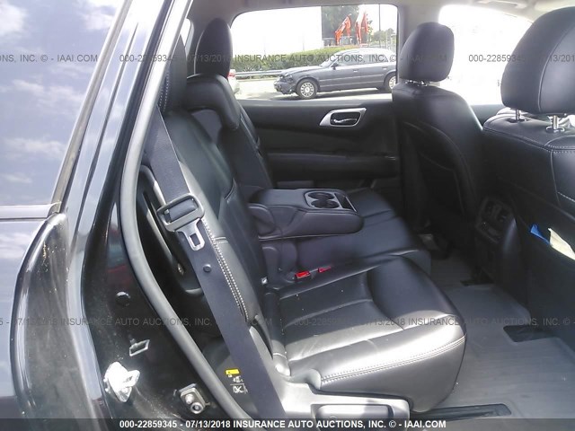 5N1AR2MM5FC618212 - 2015 NISSAN PATHFINDER S/SV/SL/PLATINUM BLACK photo 8